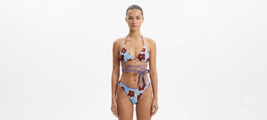 Bikini String Floral