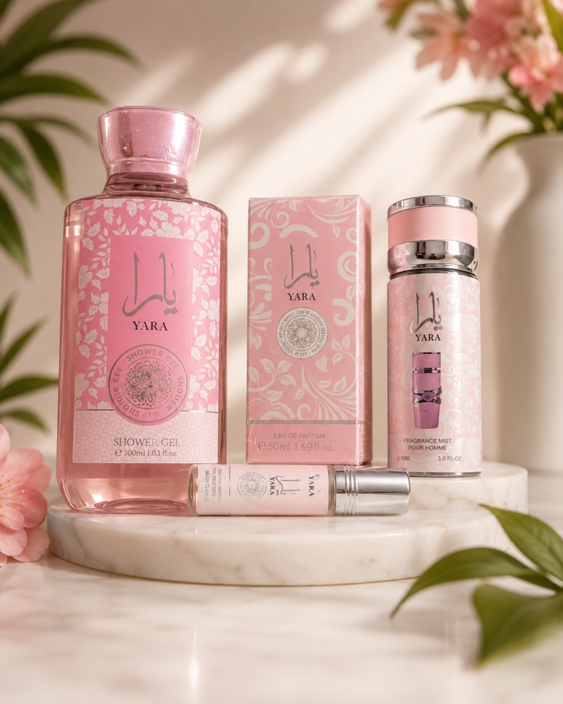 Coffret & Gamme Lattafa Yara (Classique Rose)